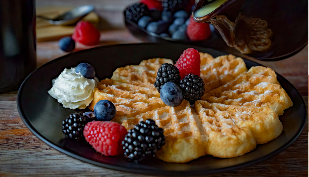 Special Breakfast - Tutti Frutti Waffles