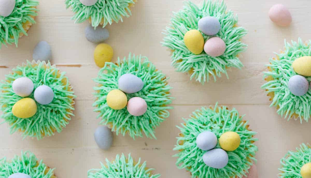 Easter Cupcake Decor